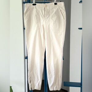 Banana Republic Jogger Pants W/ Elastic Cuffs & Ankle Zipper Sz.6